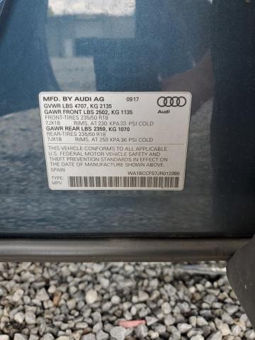 2018 AUDI Q3 PREMIUM WA1BCCFS7JR012986