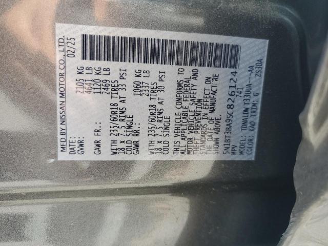 2025 NISSAN ROGUE SV - 5N1BT3BA9SC826124