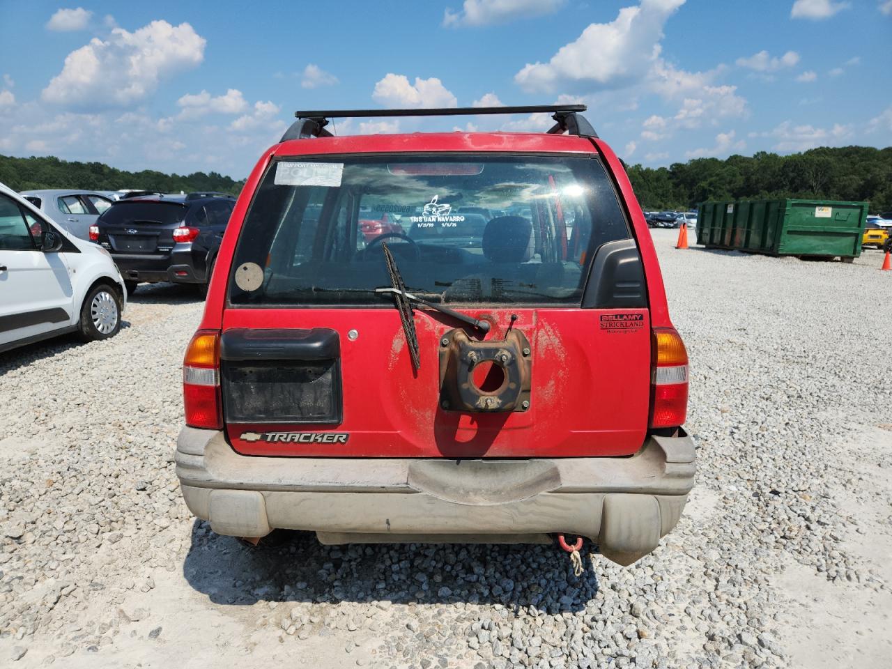 Lot #3317792072 2001 CHEVROLET TRACKER