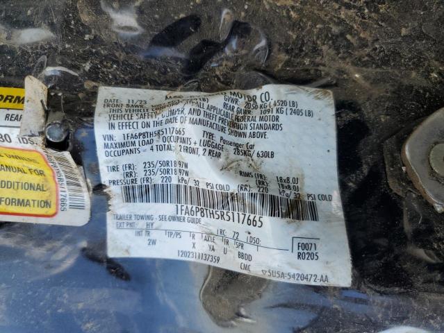 2024 FORD MUSTANG 1FA6P8TH5R5117665