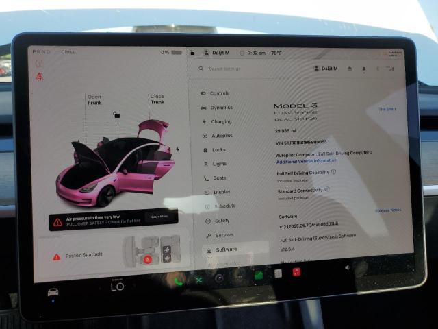 2021 TESLA MODEL 3 5YJ3E1EB1MF999055