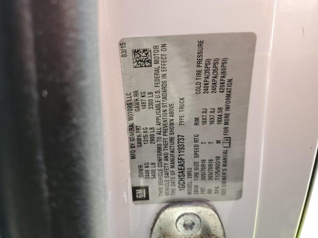 2015 CHEVROLET COLORADO 1GCHSAEA5F1193737