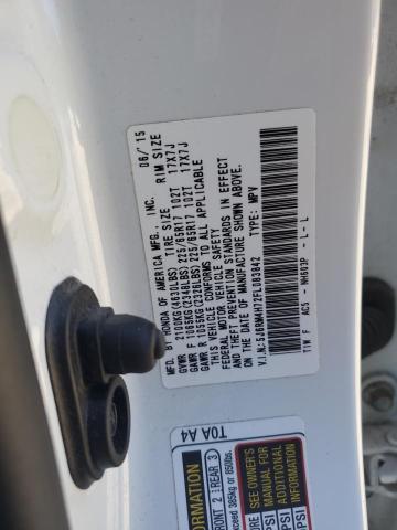 2015 HONDA CR-V EXL 5J6RM4H72FL083842