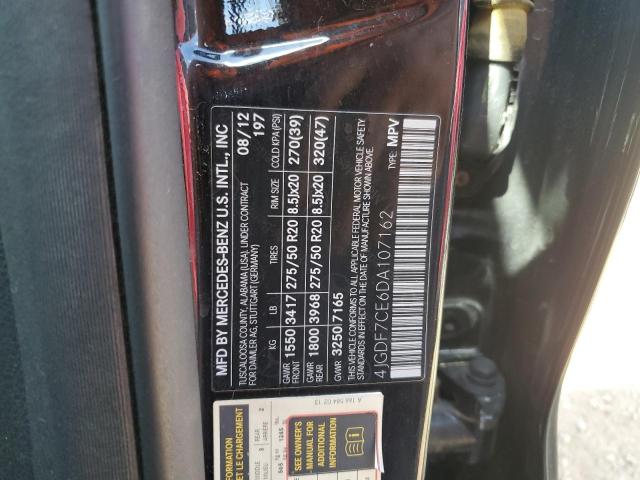 2013 MERCEDES-BENZ GL 450 4MA - 4JGDF7CE6DA107162