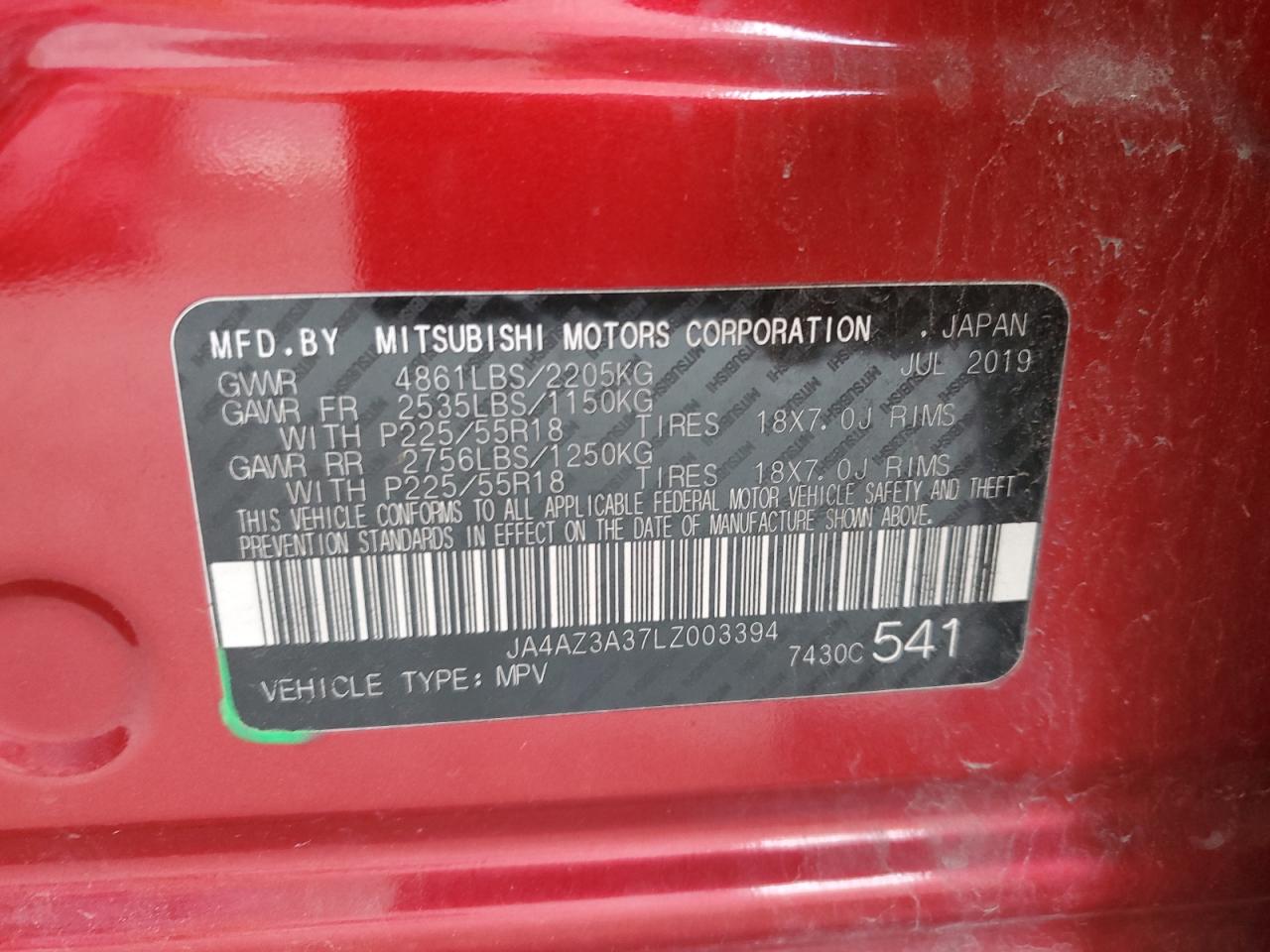 MITSUBISHI OUTLANDER SE