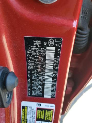 2018 TOYOTA COROLLA L 2T1BURHE8JC104812
