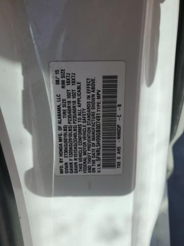 2016 HONDA ODYSSEY TO #3294354899