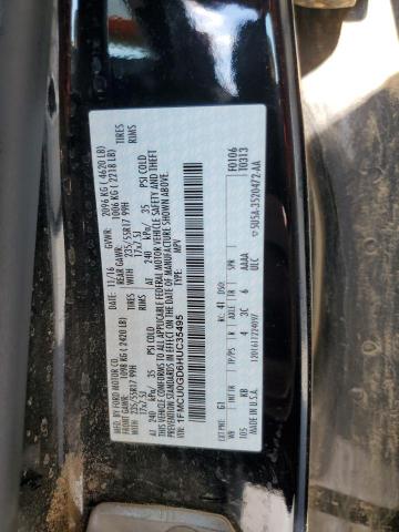2017 FORD ESCAPE SE 1FMCU0GD6HUC35495