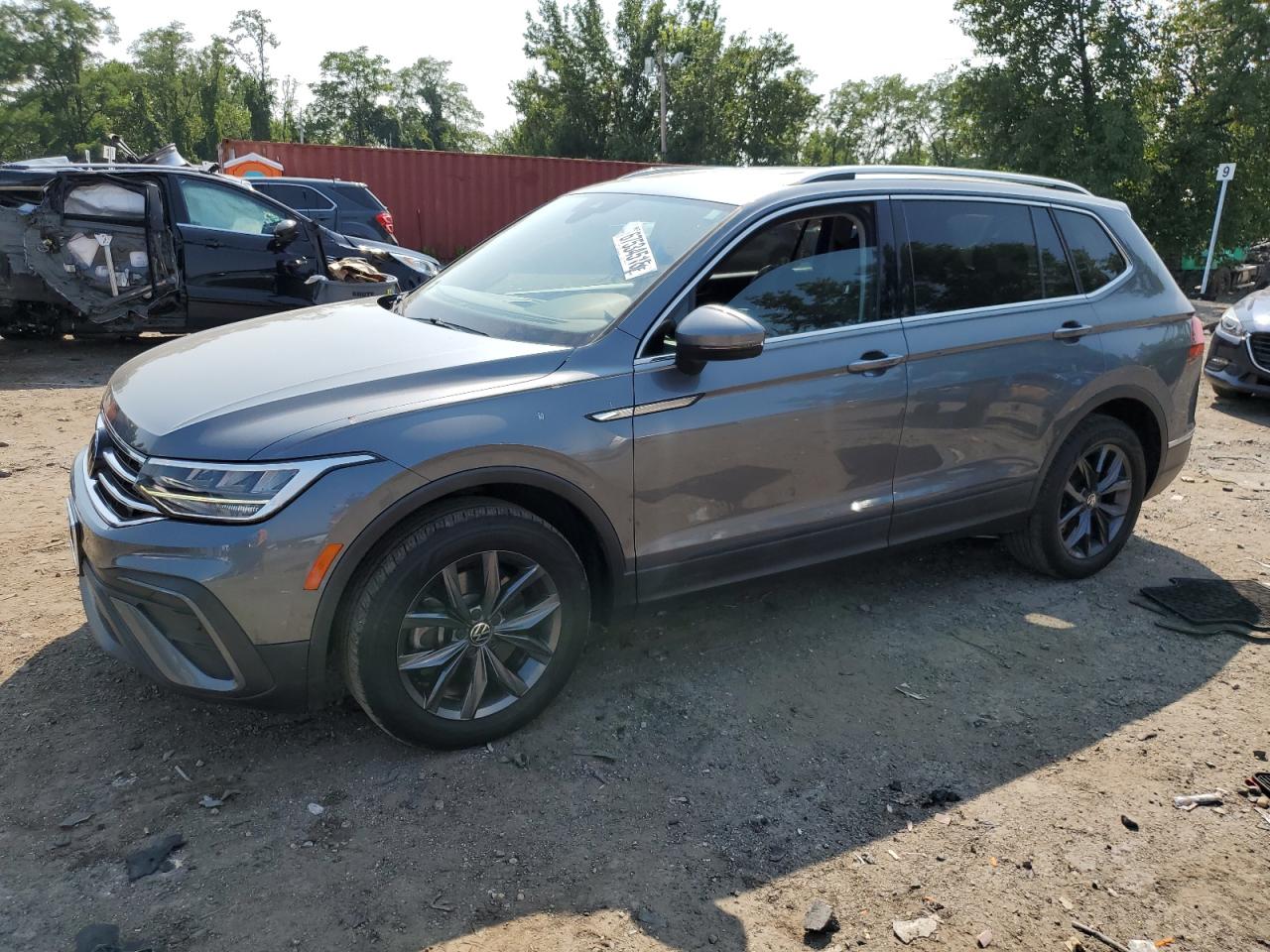 Lot #3263910121 2022 VOLKSWAGEN TIGUAN SE