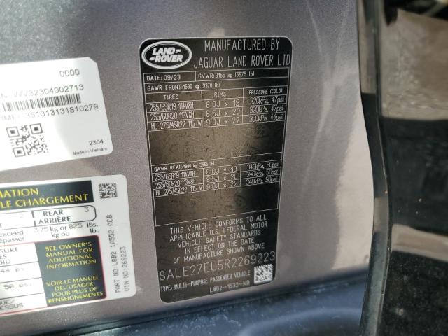 2024 LAND ROVER DEFENDER 1 SALE27EU5R2269223