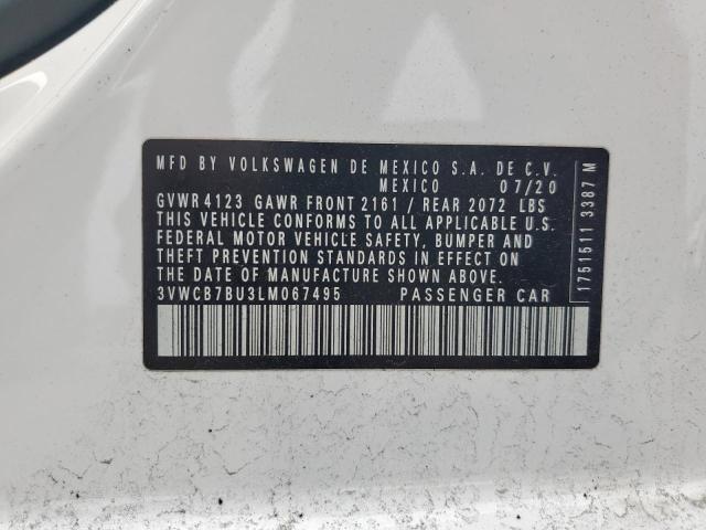 2020 VOLKSWAGEN JETTA S - 3VWCB7BU3LM067495