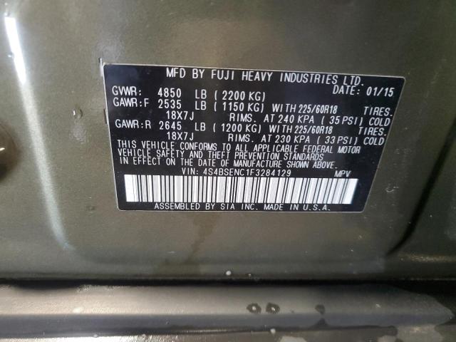 2015 SUBARU OUTBACK 3. - 4S4BSENC1F3284129