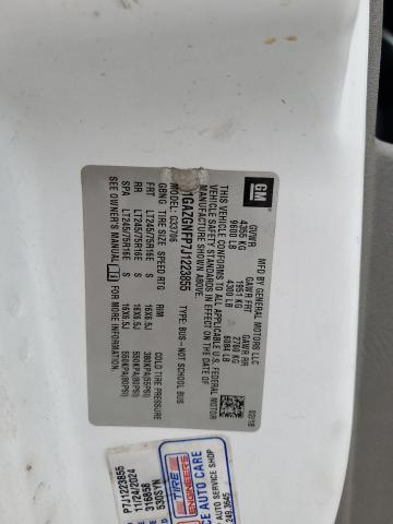 2018 CHEVROLET EXPRESS G3 #3210861943