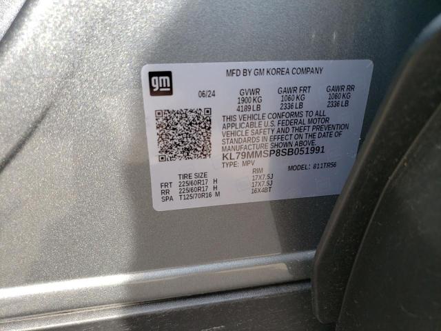 2025 CHEVROLET TRAILBLAZE KL79MMSP8SB051991
