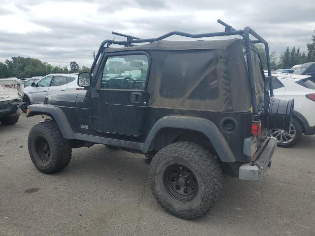 JEEP WRANGLER / 2003 black  gas 1J4FA69S93P334595 photo #3