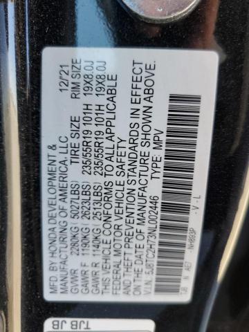 2022 ACURA RDX ADVANCE 5J8TC2H73NL002446