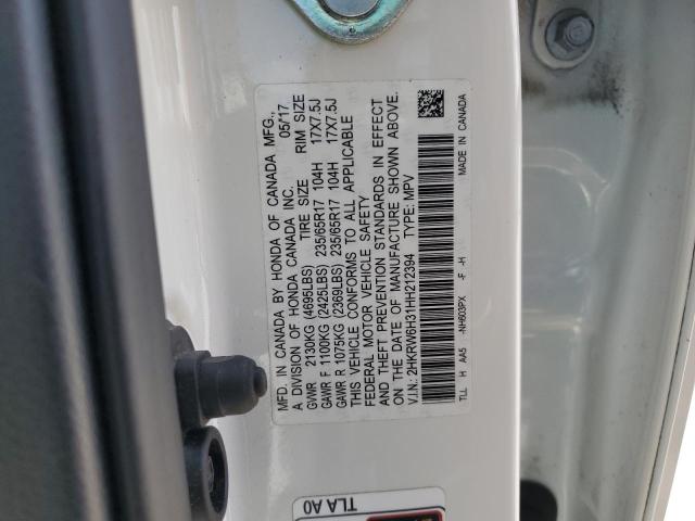2017 HONDA CR-V LX 2HKRW6H31HH212394