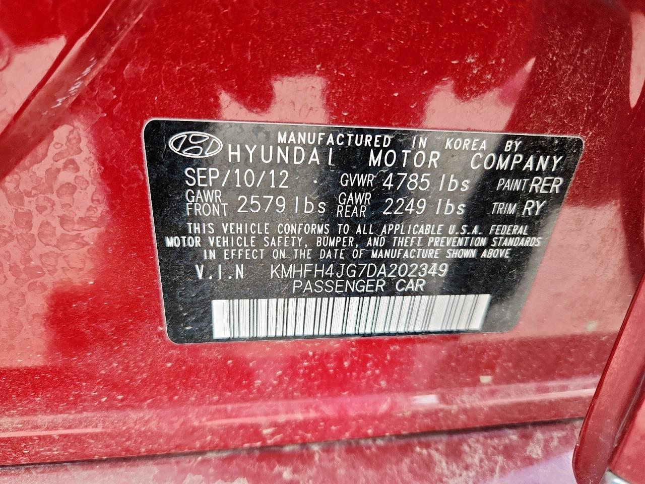 HYUNDAI AZERA GLS