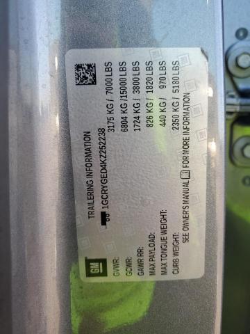 2019 CHEVROLET SILVERADO K1500 LTZ #3253993605