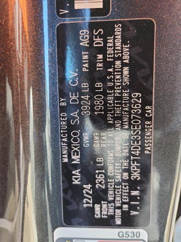 2025 KIA K4 LX #3284628345