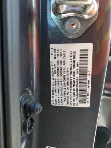 2019 HONDA CR-V TOURING 7FARW1H9XKE002183