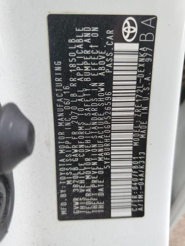 2016 TOYOTA COROLLA L 5YFBURHE0GP526596