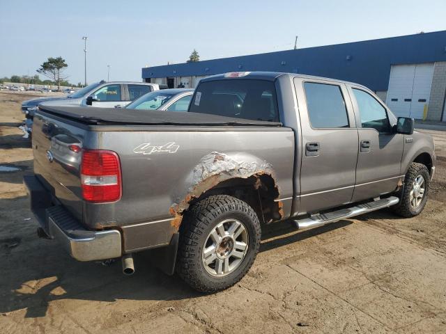 FORD F150 SUPER 2007 gray crew pic gas 1FTRW14W37FB23793 photo #4