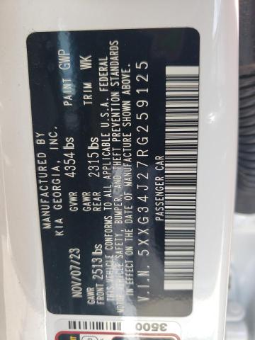2024 KIA K5 EX 5XXG34J27RG259125