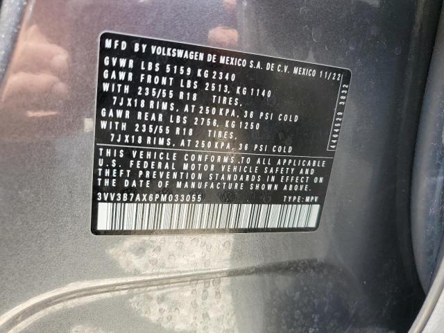 2023 VOLKSWAGEN TIGUAN SE - 3VV3B7AX6PM033055