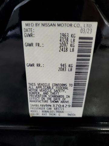 2023 NISSAN ALTIMA S 1N4BL4BV9PN370429