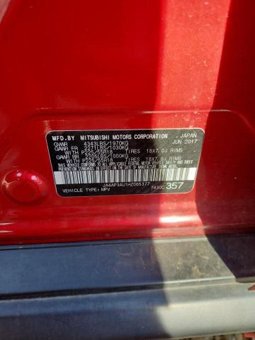 2017 MITSUBISHI OUTLANDER SPORT ES JA4AP3AU1HZ065377