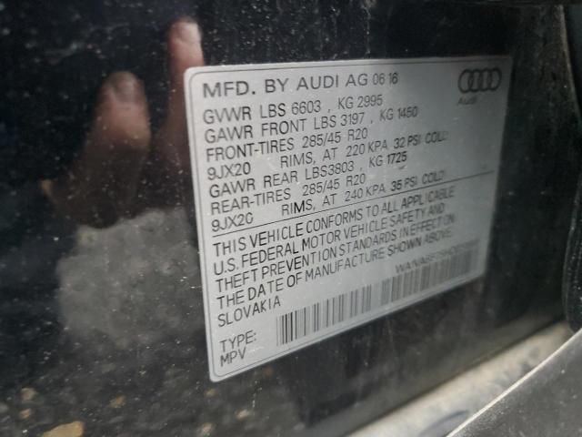 2017 AUDI Q7 PRESTIG - WA1VABF75HD020956