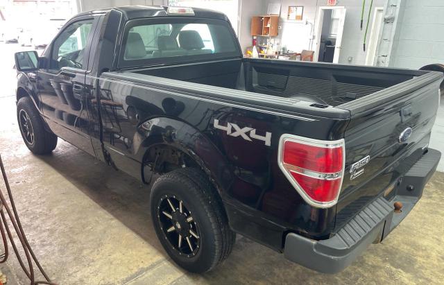 FORD F150 2014 black pickup flexible fuel 1FTMF1EM5EFA86587 photo #4