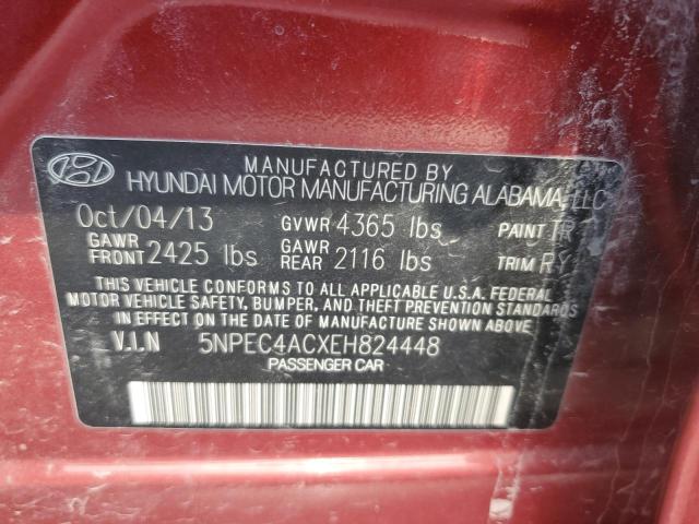 2014 HYUNDAI SONATA SE - 5NPEC4ACXEH824448