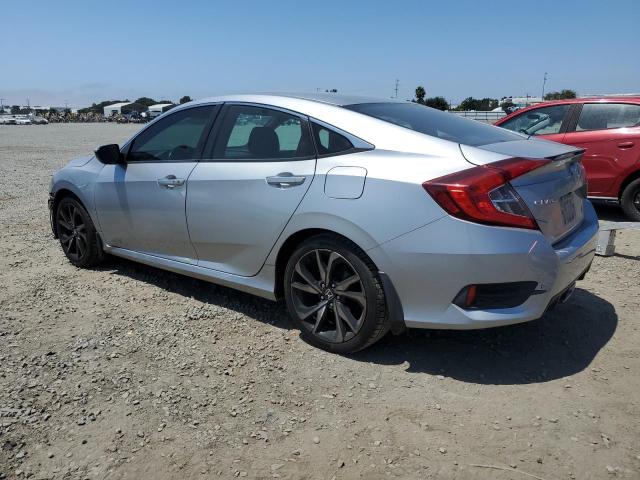HONDA CIVIC SPORT 2019 silver  gas 2HGFC2F81KH541715 photo #3