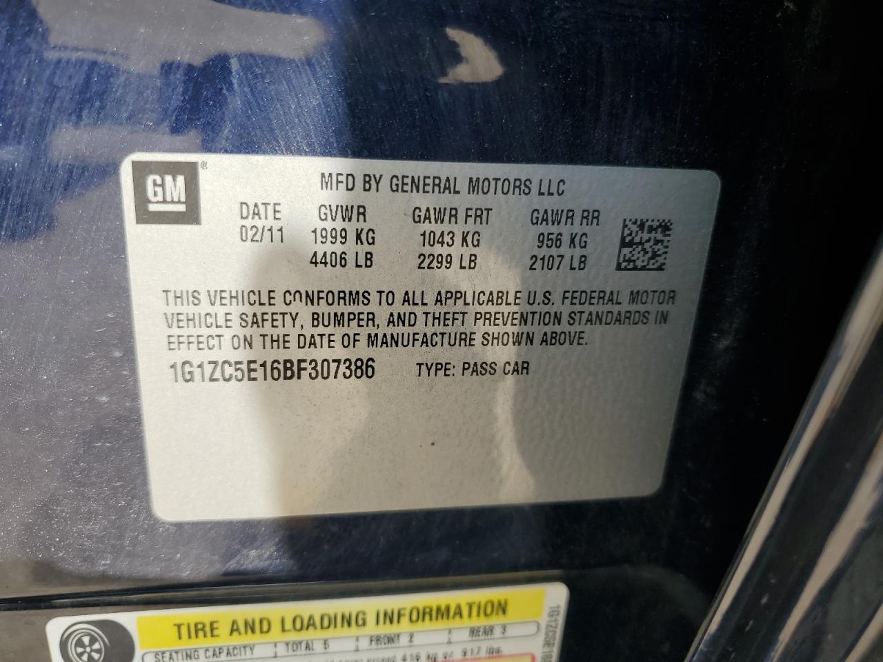 CHEVROLET MALIBU 1LT