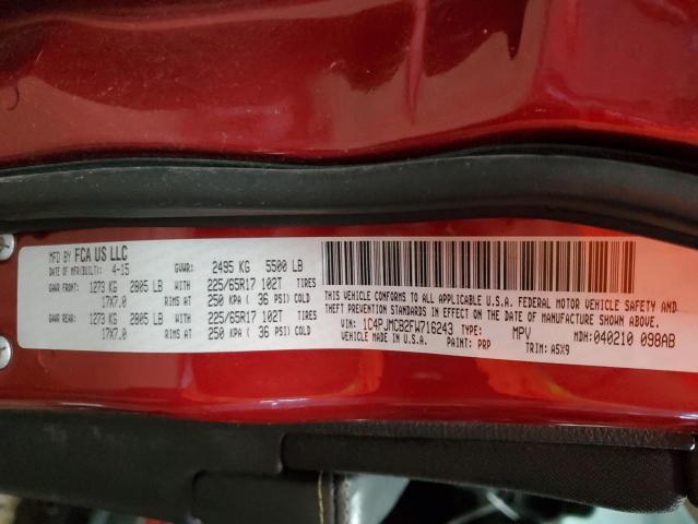 2015 JEEP CHEROKEE L - 1C4PJMCB2FW716243