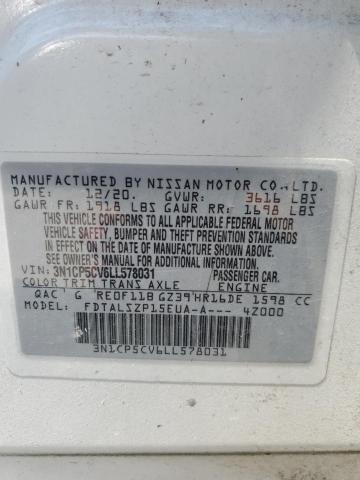 2020 NISSAN KICKS SV #3292503693