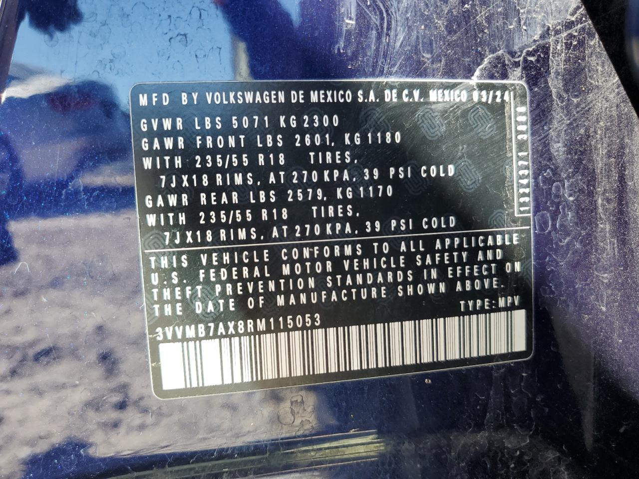 VOLKSWAGEN TIGUAN SE