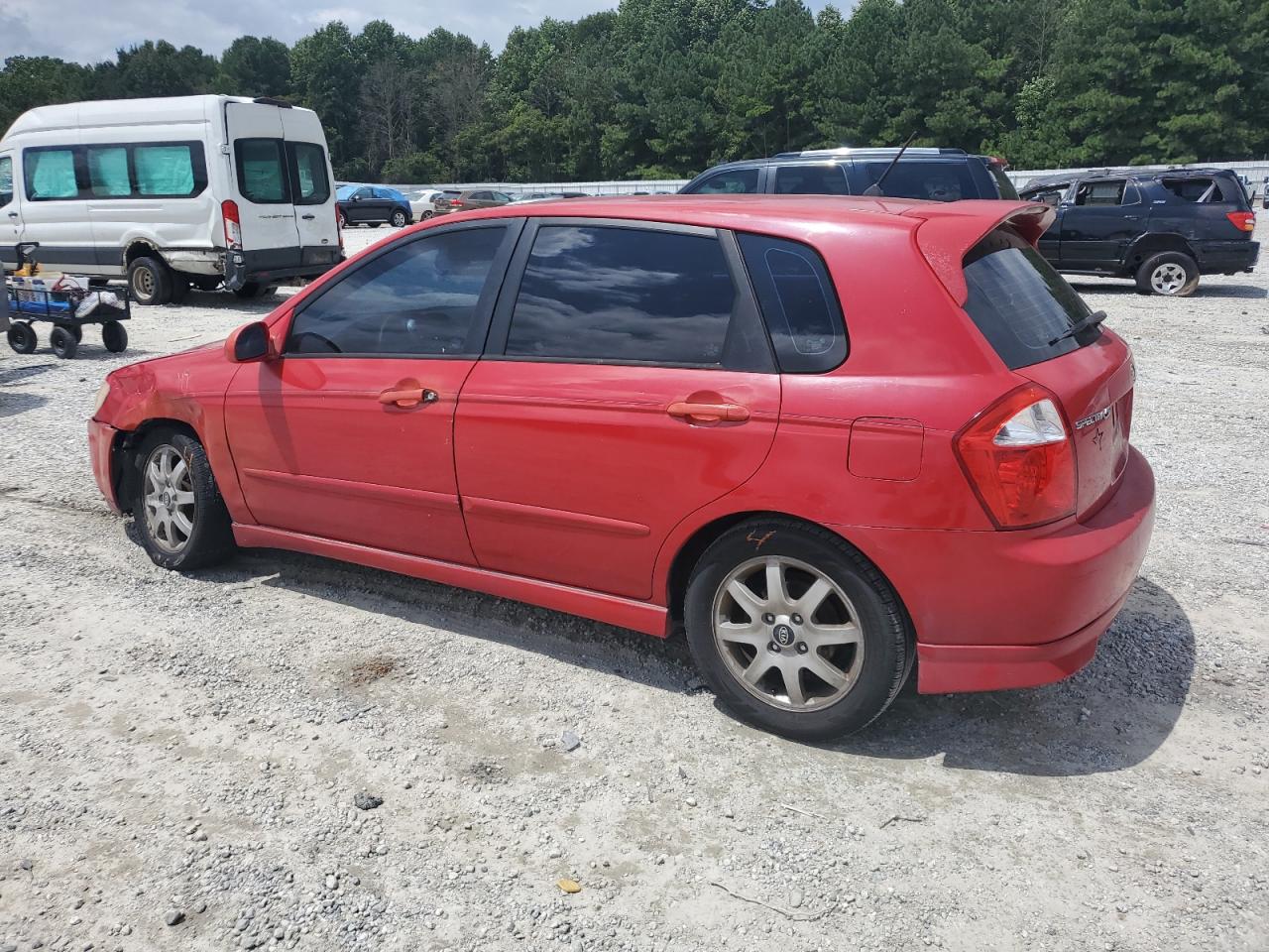 Lot #3302882956 2005 KIA SPECTRA5