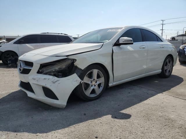 MERCEDES-BENZ CLA 250 2016 white  gas WDDSJ4EB8GN379047 photo #1