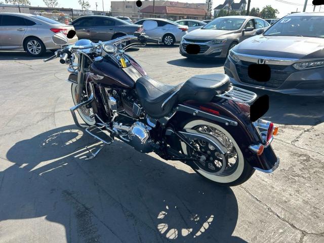 HARLEY-DAVIDSON FLSTN 2005 maroon road/str gas 1HD1BNY145Y098109 photo #4