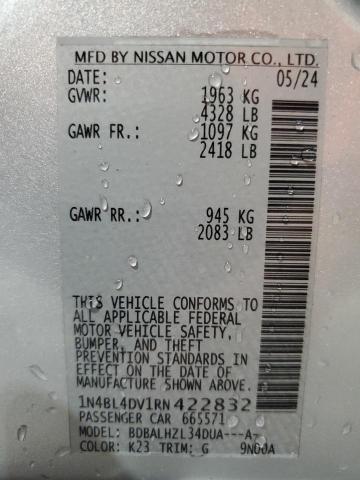 1N4BL4DV1RN422832 2024 NISSAN ALTIMA