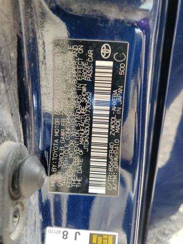 2013 TOYOTA PRIUS - JTDKN3DU7D1730562