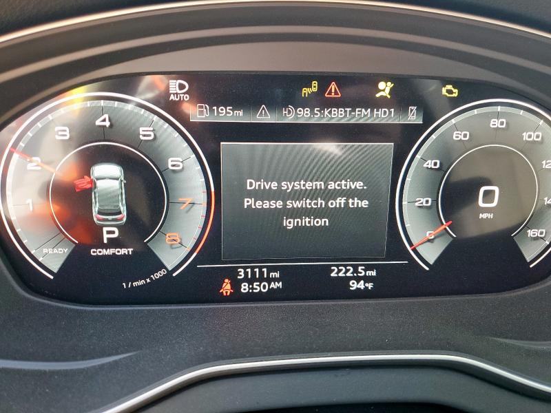 2024 AUDI Q5 SPORTBACK PRM PLS 45 WA15AAFY5R2152986