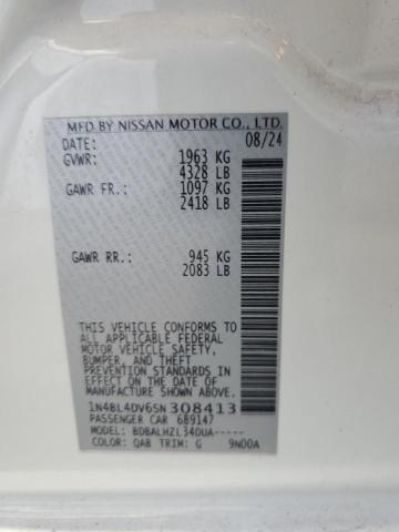 2025 NISSAN ALTIMA SV 1N4BL4DV6SN308413