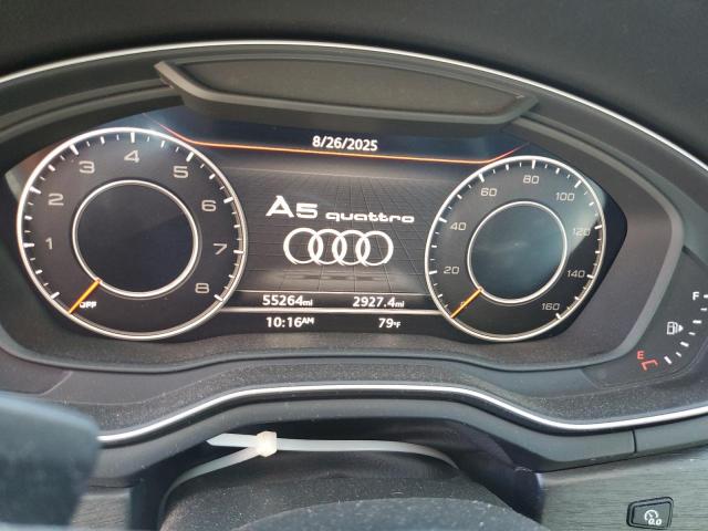 2018 AUDI A5 PREMIUM PLUS WAUPNAF58JA021857