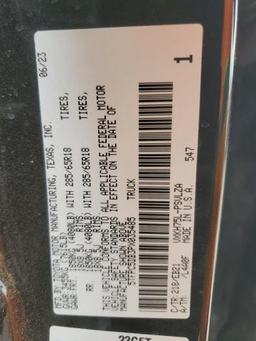 2023 TOYOTA TUNDRA CREWMAX LIMITED - 5TFPC5DB3PX035485