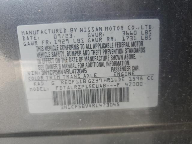 2024 NISSAN KICKS S - 3N1CP5BV4RL473045