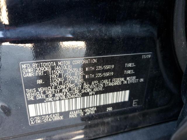 2020 TOYOTA RAV4 XLE P - JTMC1RFV8LD046402